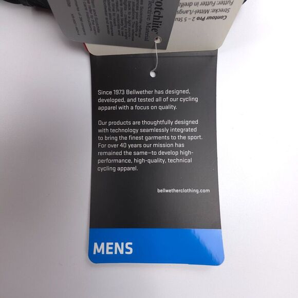 NWT Bellwether Axiom Shorts Padded Reflective Cycling Biking Chamois Black XXL - Picture 14 of 14